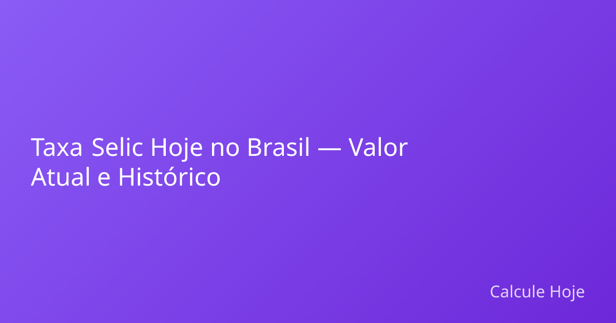 Brazil's Selic Rate Today: What 15% Means for Your Finances